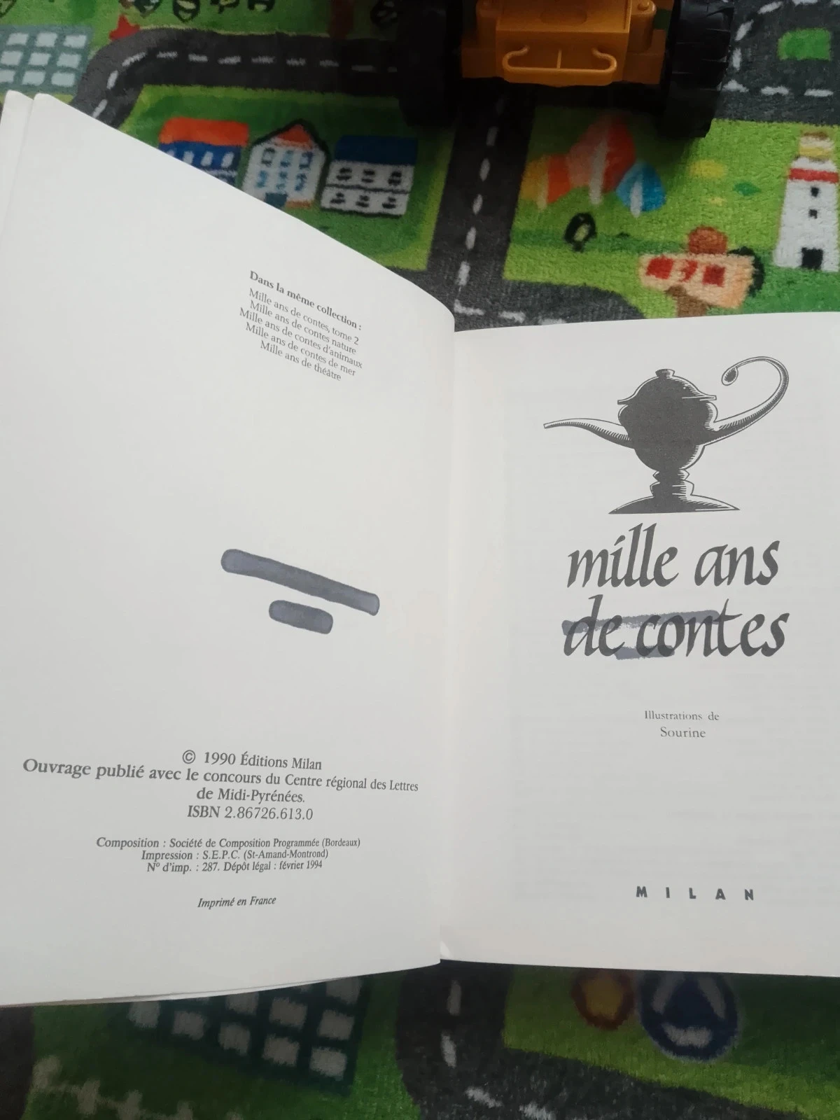 vintage groot boek duizend jaar verhalen kinderverhalen oud – photo 3